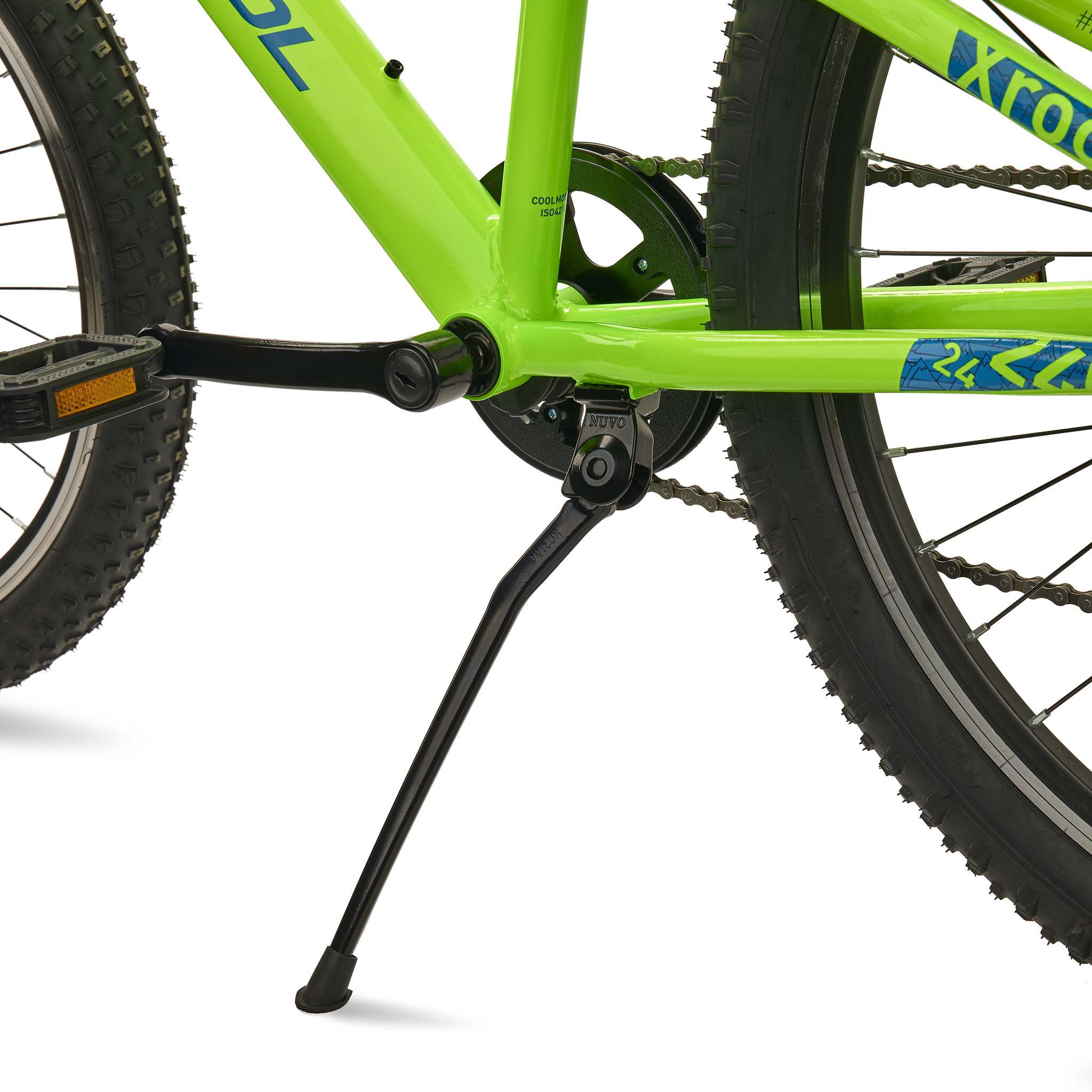 S'COOL Xroc 24-K6 Kinderfahrräder (grün) 4